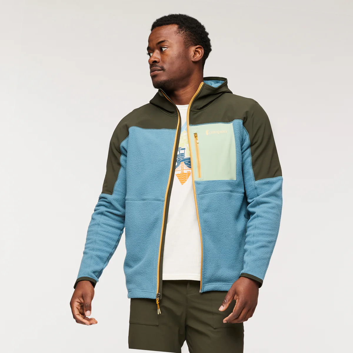 Abrazo Hooded Full-Zip Fleece Jacket - Men's - Image 20
