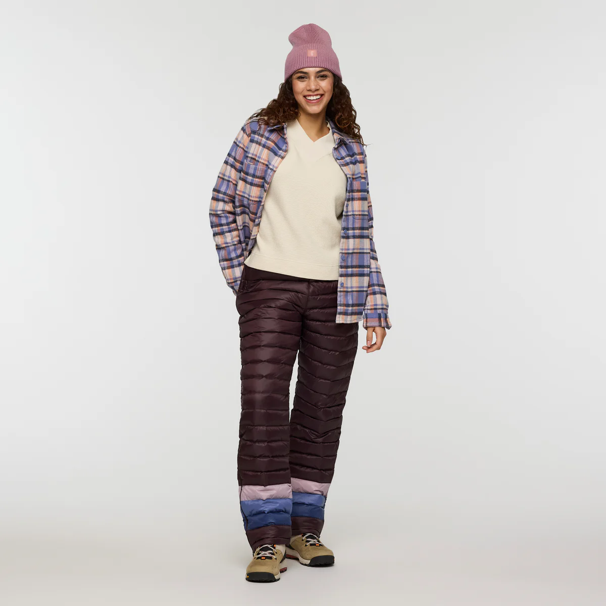 Atajo Long-Sleeve Waffle V-Neck - Women's - Image 2
