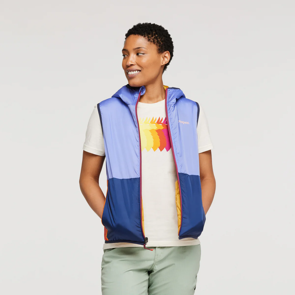 Teca Cálido Reversible Hooded Vest - Women's - Image 2